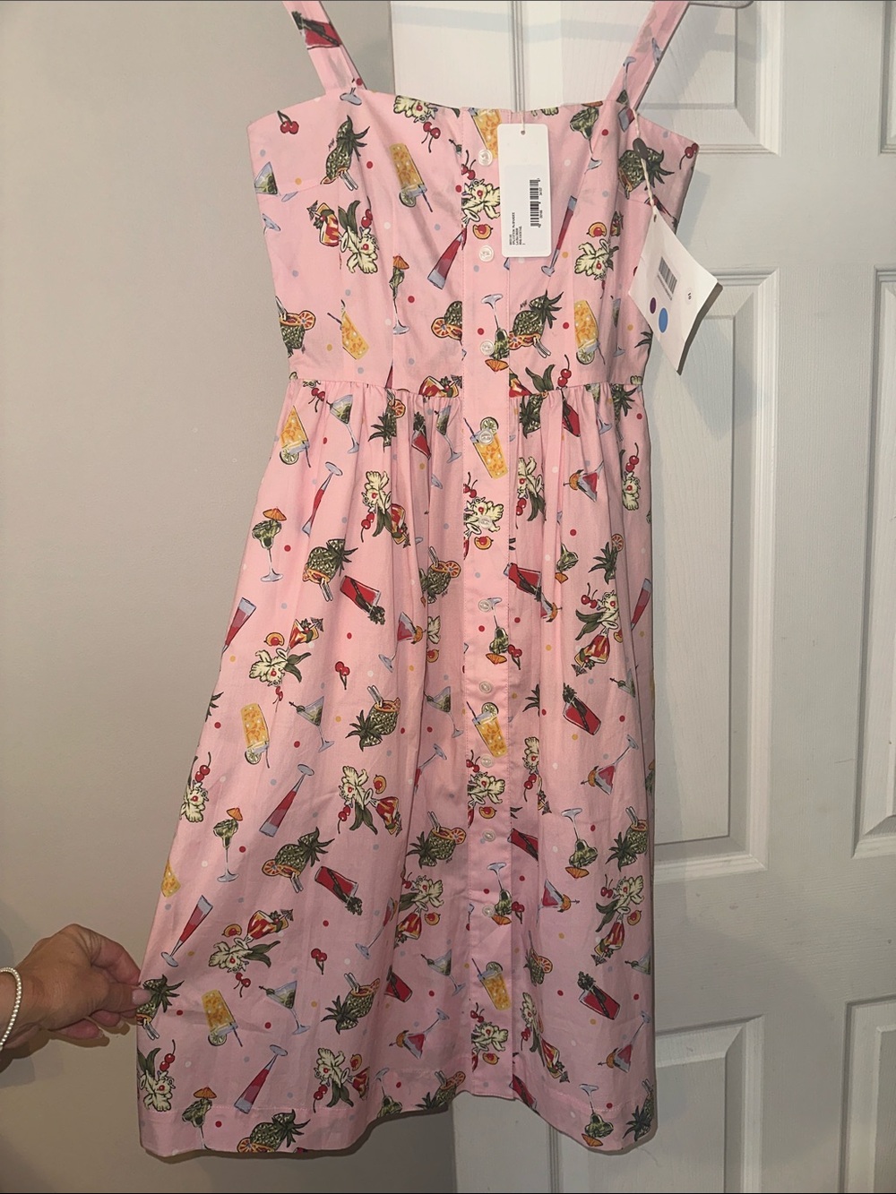 New! HVN Cocktail Martini Party Midi Dress